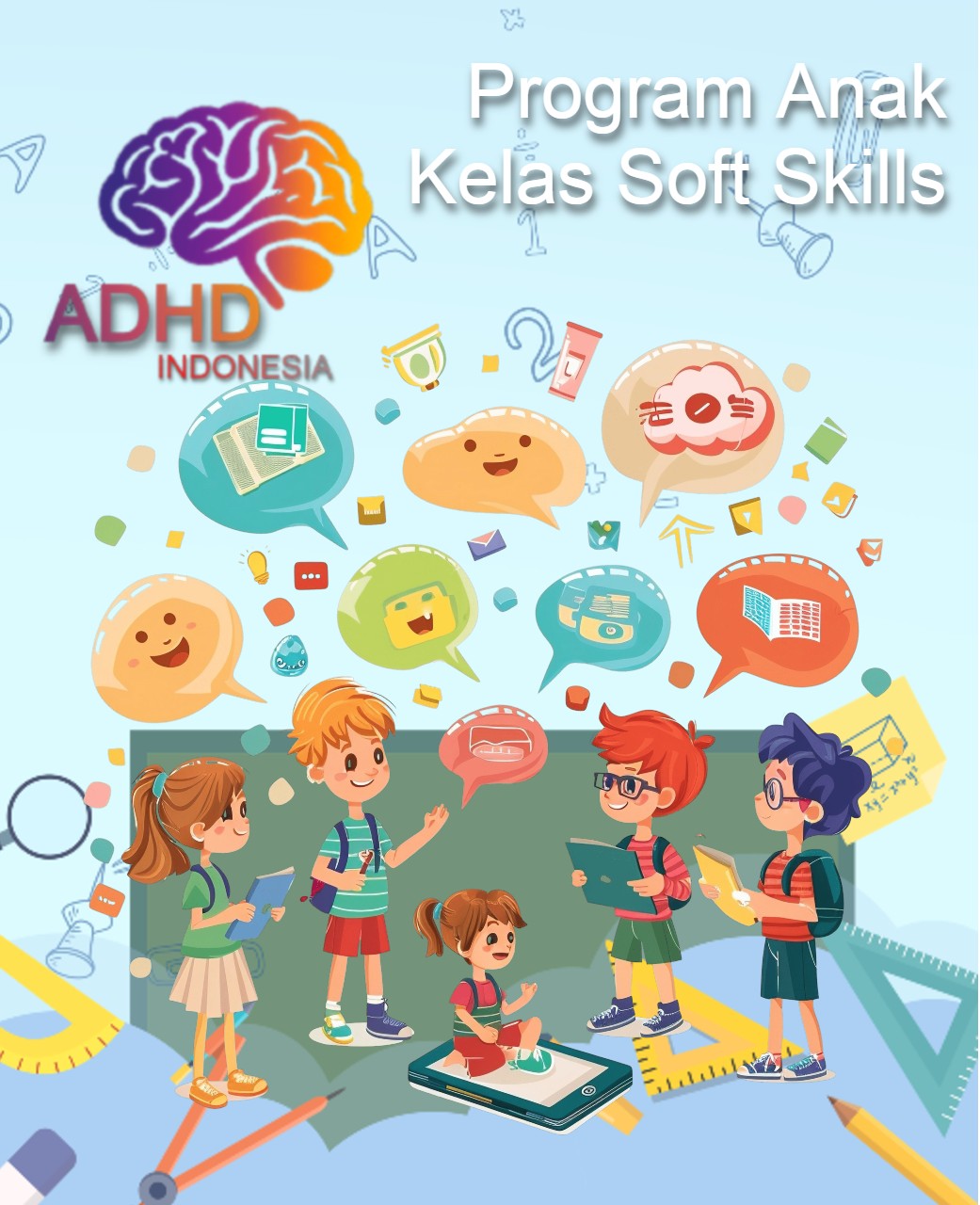 Program ADHD Indonesia Kabupaten Bone Kelas Soft Skills Anak ADHD