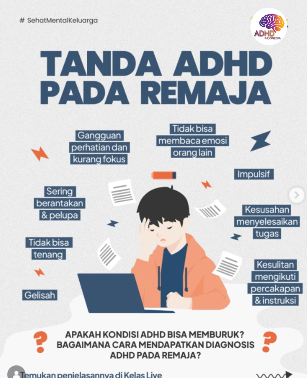 Screening ADHD Non-Diagnostik: Edukasi Awal bagi Orang Tua di Kabupaten Bone
