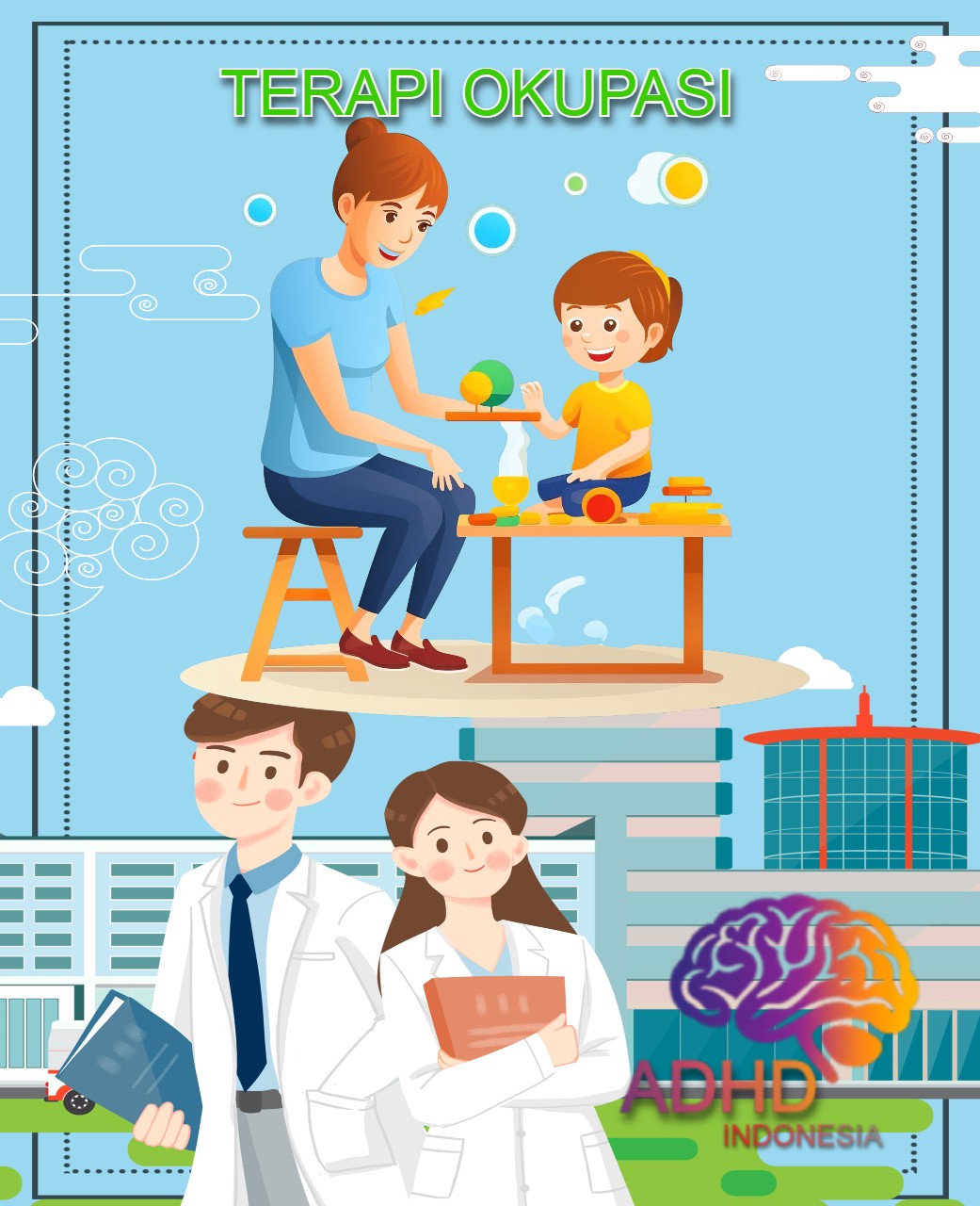 Rujukan untuk Terapi Okupasi untuk Anak ADHD Indonesia Kabupaten Bone